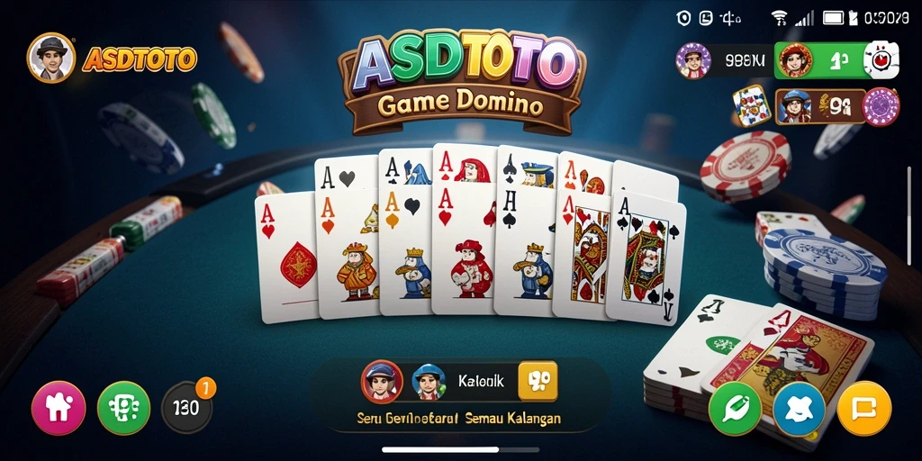Tampilan gameplay ASDTOTO yang seru dan menarik di dunia Domino.