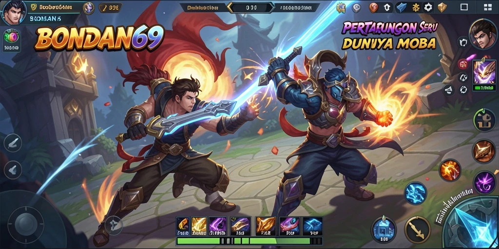 Gameplay seru BONDAN69 dengan karakter unik dan strategi tim.