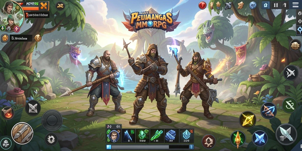 Tampilan gameplay epik dari HOYE55 dengan pertarungan seru dan grafis yang menakjubkan.